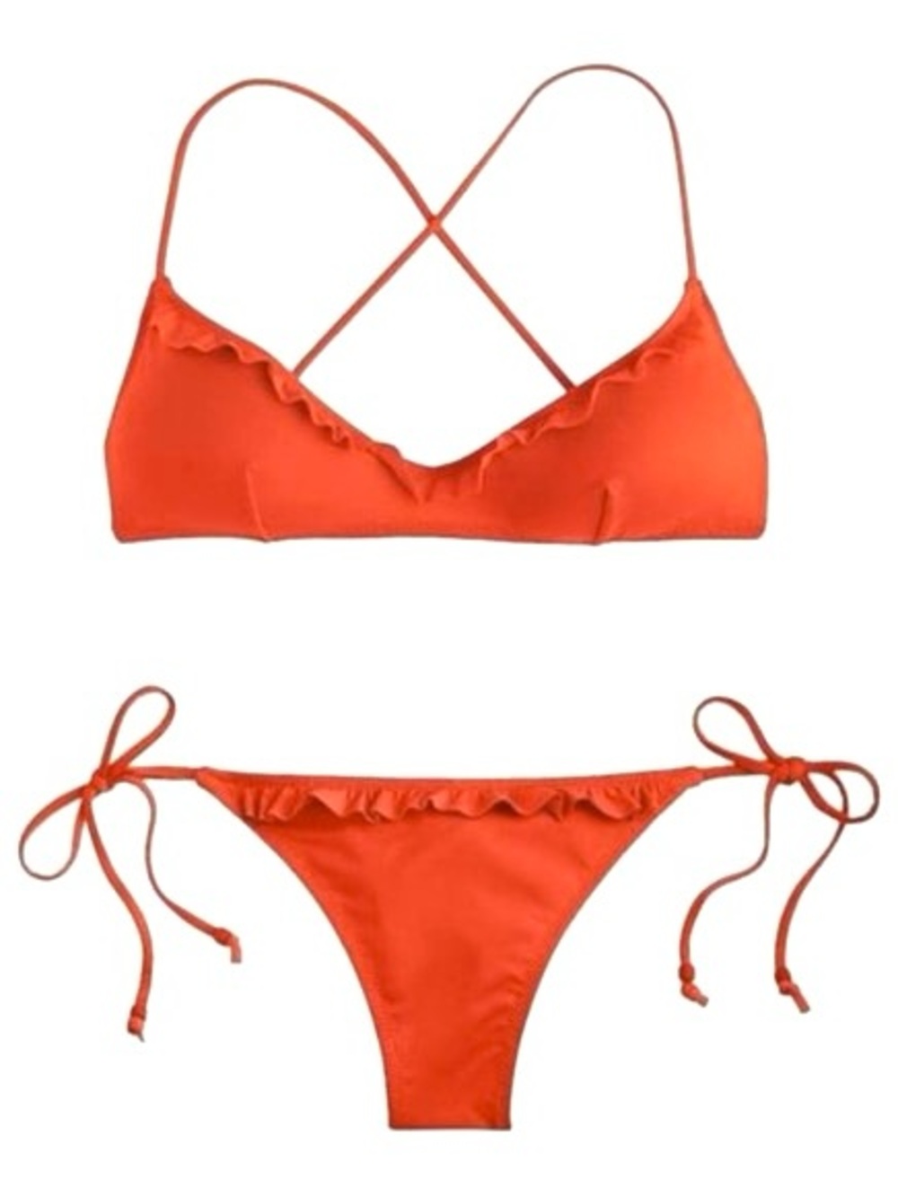 J. Crew Playa Bikini - Orange